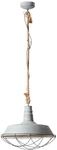BRILLIANT Pendelleuchte "Rope", grau (grau beton), 1, &Oslash; 47cm H: 131cm, 1 Stk.,