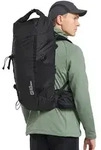Wanderrucksack JACK WOLFSKIN "CYROX SHAPE 30 S-L", grau (phantom), Rucks&auml;cke,