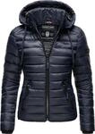 Steppjacke NAVAHOO "Lulana", Damen, Gr. S (36), blau (navy), Oberstoff: 100% Nylon.