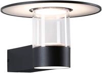 Paulmann LED Au&szlig;en-Wandleuchte "Sienna 230V mit PIR-Sensor anthrazit IP44" Warmwei&szlig;