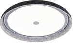 PAULMANN LED Deckenleuchte "Zarina 3-Step-Dimmbar 2700K 3400lm 34W Anthrazit", grau