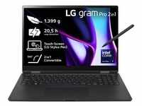 LG Convertible Notebook "Gram Pro 2in1 16" Laptop, OLED-Touchscreen, 16GB RAM,