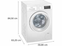 SIEMENS Waschmaschine "WU14UT22", iQ500, WU14UT22, 9 kg, 1400 U/min