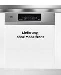 BEKO teilintegrierbarer Geschirrsp&uuml;ler "BDSN36461XC" 14 Ma&szlig;gedecke SelfDry