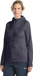 Jack Wolfskin Fleecejacke "BAISELBERG HOODED FZ W" mit Kapuze