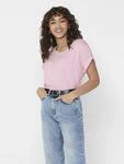 ONLY T-Shirt "ONLMOSTER &ndash; Kurzarmshirt mit Aufschlag und klassischem Look"
