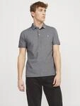 Jack & Jones Poloshirt "JJEPAULOS POLO SS NOOS" Baumwolle, slim fit