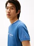 Tommy Hilfiger T-Shirt "TOMMY LOGO" aus reiner Baumwolle