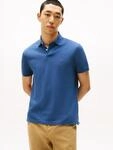 Poloshirt TOMMY HILFIGER "1985 REGULAR POLO mit Kontraststreifen und Knopfleiste",