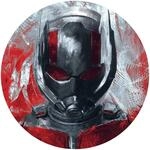 Komar Fototapete "Vlies selbstklebend - Avengers Painting Ant-Man - Gr&ouml;&szlig;e 125 x 125