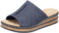Rieker Pantolette Keilabsatz, Sommerschuh, modische Keilsohle