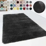 Hochflor-Teppich ESPRIT "Relaxx ESP-4150" Gr. 6, grau (anthrazit), B:200cm...