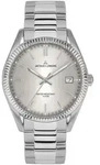 Quarzuhr JACQUES LEMANS "Derby", silber (silberfarben, silberfarben), Armbanduhren,