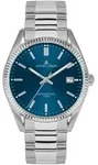 Quarzuhr JACQUES LEMANS "Derby", silber (silberfarben, dunkelblau 2),...