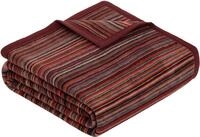 IBENA Wohndecke "Jacquard Decke Malang" mit filigranen Streifen, made in Europe