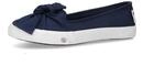 Ballerina DOCKERS BY GERLI, Damen, Gr. 43, blau (dunkelblau), Textil, Schuhe