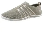 Barfu&szlig;schuh DOCKERS BY GERLI, Damen, Gr. 39, grau (beige, natur), Textil, Schuhe