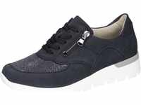 Sneaker WALDLÄUFER "K-RAMONA-Soft" Gr. 4 (37), blau (dunkelblau) Damen Schuhe