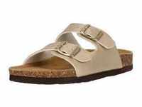 Sandale CRUZ "Winsy" Gr. 36, goldfarben Damen Schuhe Flats mit komfortablem...