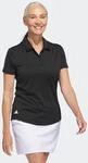 Poloshirt ADIDAS PERFORMANCE "SOLID PERFORMANCE SHORT SLEEVE F&Uuml;R DAMEN", Damen, Gr.