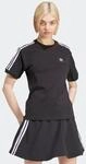 adidas Originals T-Shirt "3-STREIFEN" ohne Verschluss, mit Rippdetails, aus Baumwolle