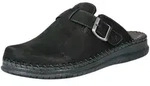 Pantolette ROHDE "Rohde Pantoletten Veloursleder", Herren, Gr. 42, schwarz,