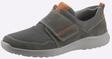 Klettschuh JOMOS, Herren, Gr. 40, grau, Veloursleder, Schuhe Klettschuh
