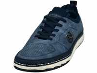 Slip-On Sneaker BUGATTI Gr. 40, blau (jeansblau used) Herren Schuhe Stoffschuhe