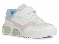 Sneaker GEOX "J ILLUMINUS GIRL A" Gr. 34, pink (weiß, pink) Kinder Schuhe...