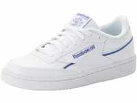 Sneaker REEBOK CLASSIC "CLUB C 85 VEGAN" Gr. 40, weiß (weiß, blau) Schuhe Sneaker