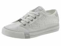 Sneaker MUSTANG SHOES Gr. 37, weiß (icefarben) Kinder Schuhe Sneaker in...