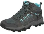 Outdoorschuh LICO "Outdoorstiefel Sierra High", Damen, Gr. 36, grau, Synthetik,