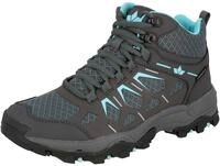 Outdoorschuh LICO "Outdoorstiefel Sierra High", Damen, Gr. 36, grau, Synthetik,