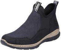 Rieker Schlupfboots Slipper, Slip-on Sneaker, Stiefelette mit MemoSoft-Innensohle