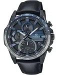 Solaruhr CASIO EDIFICE, schwarz, Armbanduhren, Herren, Quarzuhr, Armbanduhr,