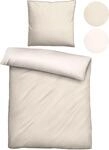 Biberna Wendebettw&auml;sche "0615211 Premium Satin aus 100% Baumwolle mit