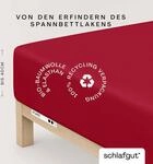 Schlafgut Spannbettlaken "PURE BOXSPRING Bio-Baumwolle mit Elasthan, 170 g/m&sup2;,