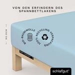 Schlafgut Spannbettlaken "Soft Contact" 100% Bio Baumwolle