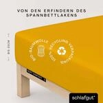 Schlafgut Spannbettlaken "Soft Contact" 100% Bio Baumwolle