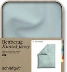 Schlafgut Bettbezug "Premium Bettbezug Knitted Jersey (1 St)" Ton-in-Ton