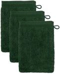 M&ouml;ve Waschhandschuh "Superwuschel" Waschhandschuh Set mit Bord&uuml;re, 100% Premium