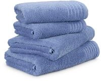 M&ouml;ve Handtuch Set "New Classic" 4 Stk. Walkfrottier 2x Hand- und 2x Duscht&uuml;cher,