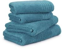 M&ouml;ve Handtuch Set "New Classic" 4 Stk. Walkfrottier 2x Hand- und 2x Duscht&uuml;cher,