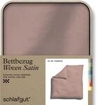 Schlafgut Bettbezug "Premium Woven Satin, 100% Baumwolle, Fadendichte 300TC"
