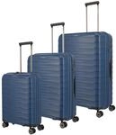 travelite Trolleyset "MOOBY 3-teilig Reisekoffer Hartschale" mit TSA-Schloss und