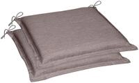 GO-DE Sitzkissen "Dora" 2er Set, 45x47 cm