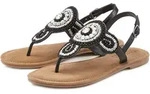 Zehentrenner LASCANA "Sandalette, Sommerschuh, offener Schuh", Damen, Gr. 38,