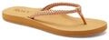 Zehentrenner ROXY "Costas", Damen, Gr. 10 (41), bunt (rose gold), Obermaterial: 100%