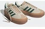 Sneaker ADIDAS ORIGINALS "GAZELLE BOLD", Damen, Gr. 39, beige (cwei&szlig;, cgr&uuml;n,