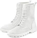 LASCANA Stiefelette zum Schn&uuml;ren mit modischen Cut-Outs, Stiefel, Boots,
